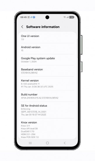 One UI 7 software for the Samsung Galaxy S24 FE now available in the Remote Test Lab 