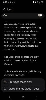 Samsung Galaxy S24 Ultra gets Log video recording with One UI 7 beta update 