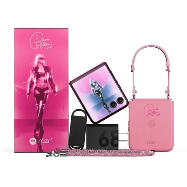 Motorola and Paris Hilton collab on limited edition Razr+ 2024  