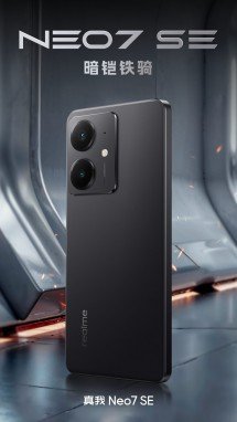 Realme Neo7 SE design revealed, launch date confirmed 