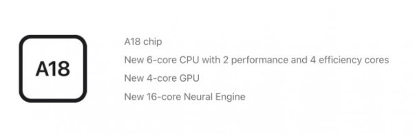 iPhone 16e has a binned A18 chip   