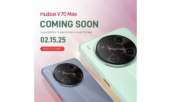 nubia V70 Max launches on February 15, here are the specs 