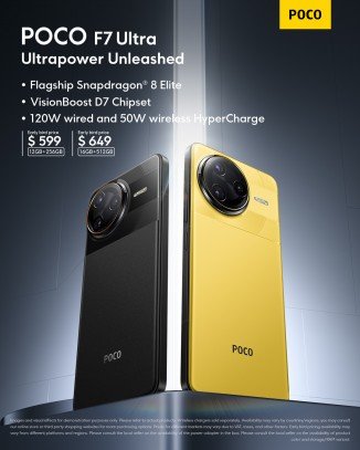 Weekly poll: what do you think of the Poco F7 Pro and Poco F7 Ultra? 