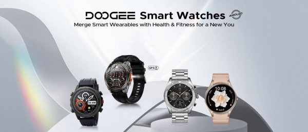 Doogee expands product portfolio with two tablets and three smartwatches 
