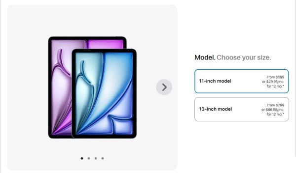 Apple releases new iPad, iPad Air, along with the new MacBook Air and Mac Studio 