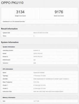Oppo Find X8 Ultra and Find X8s run Geekbench, confirm our chipset expectations 