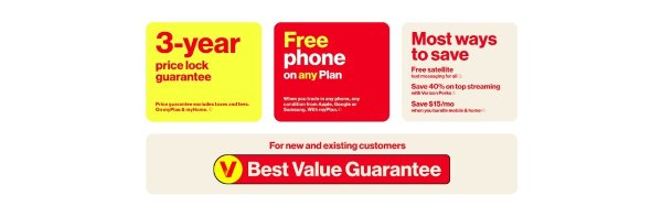 Verizon introduces three-year price lock guarantee on its plans 