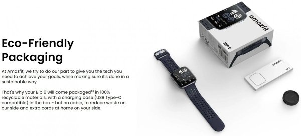 Amazfit Bip 6 unveiled with an AMOLED screen, Bluetooth calling, and up to 14-day battery life 