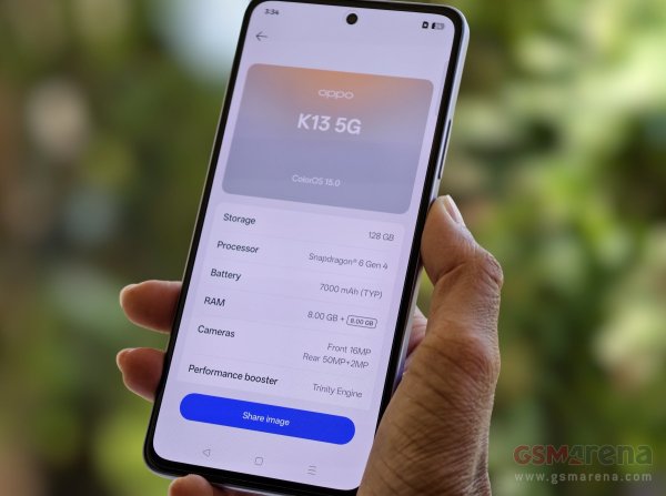 Oppo K13 hands-on 
