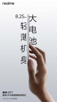 Realme GT7 design revealed ahead of launch 