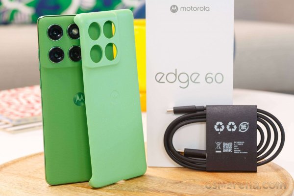 Motorola Edge 60 in for review 