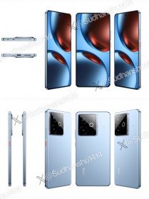 More Realme GT 7T renders leak showing all colors 