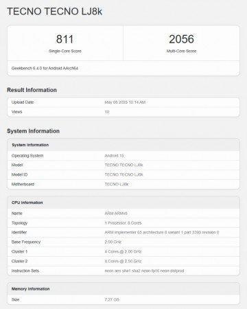 Tecno Pova Curve 5G surfaces with curved display, same chipset as the Camon 40 Pro 