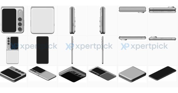 Oppo Find N5 Flip design possibly outed by patent filing 