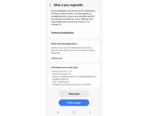 Samsung Galaxy A35 receives One UI 7 update in Europe 