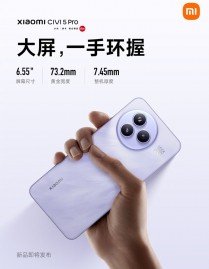 Xiaomi Civi 5 Pro's processor and battery size confirmed 