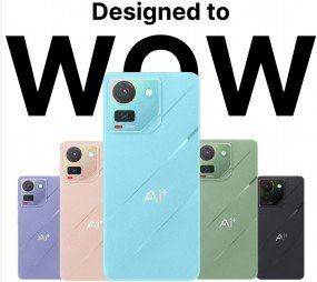 AI+ smartphones' designs and colors officially revealed, launch postponed to July 