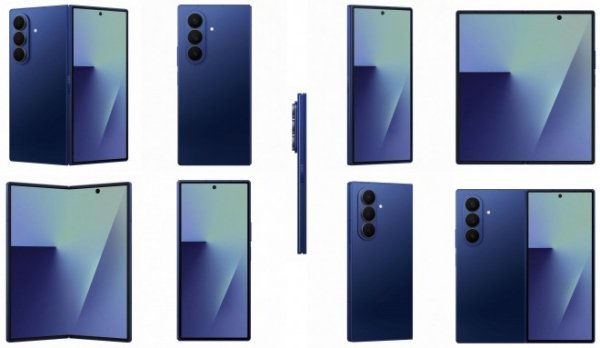 Samsung Galaxy Z Fold7 leaks again in all three colors 