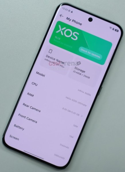 Infinix Hot 60 Pro+ to have more battery than Galaxy S25 Edge, lighter body 