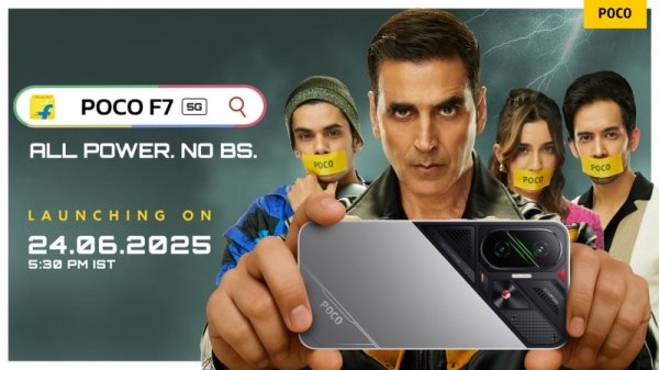 Poco F7's launch date announced 