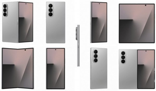 Samsung Galaxy Z Fold7 leaks again in all three colors 