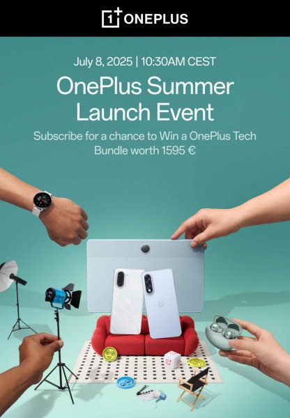OnePlus will unveil the Nord 5 and Nord CE5 on July 8, Nord 5 will use the Snapdragon 8s Gen 3 