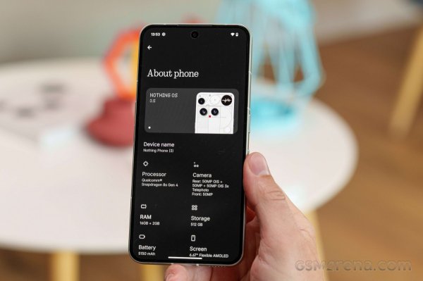 Nothing Phone (3) in for review 