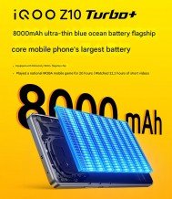 iQOO Z10 Turbo+ launching next week with 8,000mAh battery  