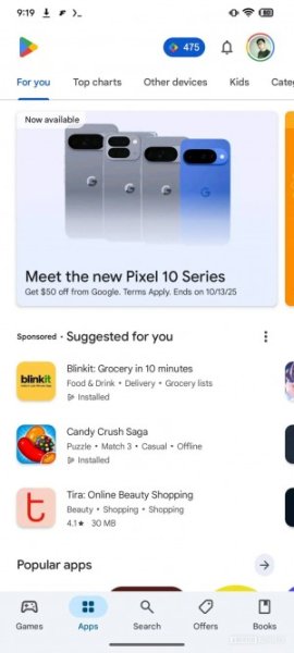 Entire Pixel 10 series' design revealed through the Google Play Store 
