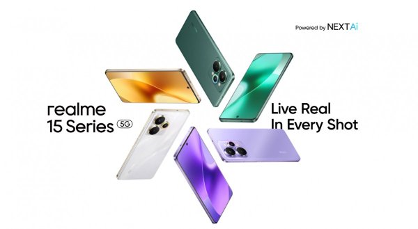 Realme 15 and 15 Pro debut with more powerful chipsets and new cameras 