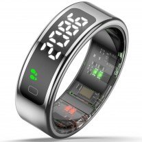 Pebble Halo Smart Ring arrives with a digital display, stainless steel design, and a sub-$100 price tag 
