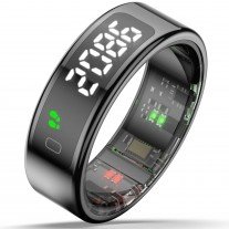 Pebble Halo Smart Ring arrives with a digital display, stainless steel design, and a sub-$100 price tag 