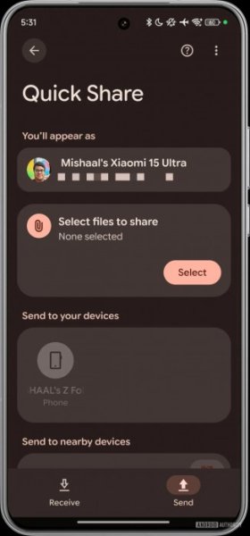 Google is rolling out the redesigned and improved Quick Share feature 