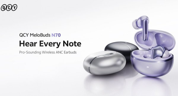 QCY introduces MeloBuds N70 with 10mm drivers, custom tweeters, and powerful ANC 