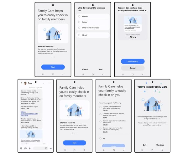 Samsung SmartThings Family Care update makes it easier to use for caregivers and care recipients alike 