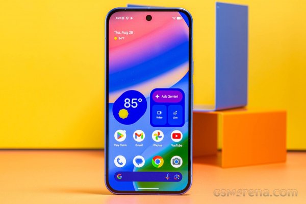 Google Pixel 10 in for review 