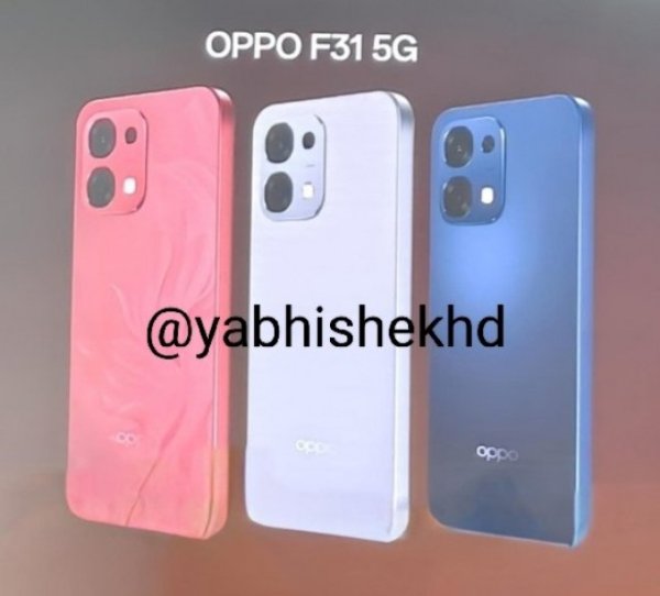 Oppo F31 trio appears in first leaked images 