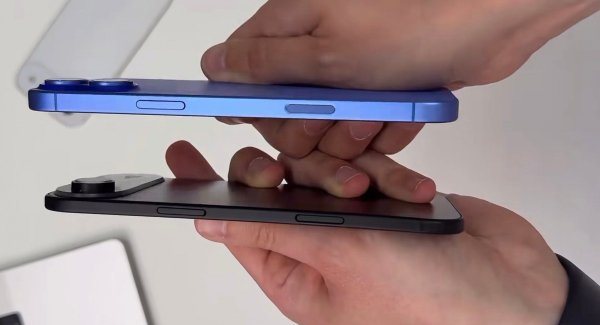 iPhone 17 Air’s shockingly thin battery poses for the camera 