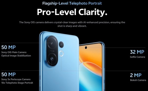 vivo T4 Pro unveiled: Snapdragon 7 Gen 4 SoC, 50MP periscope camera, and 6,500 mAh battery 
