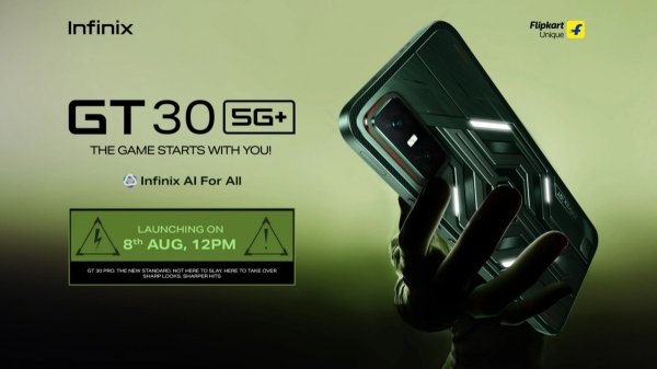 Infinix shares even more of the GT 30's specs ahead of the official unveiling 