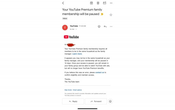 YouTube is now going after Premium Family Plan accounts that aren't in the same location 
