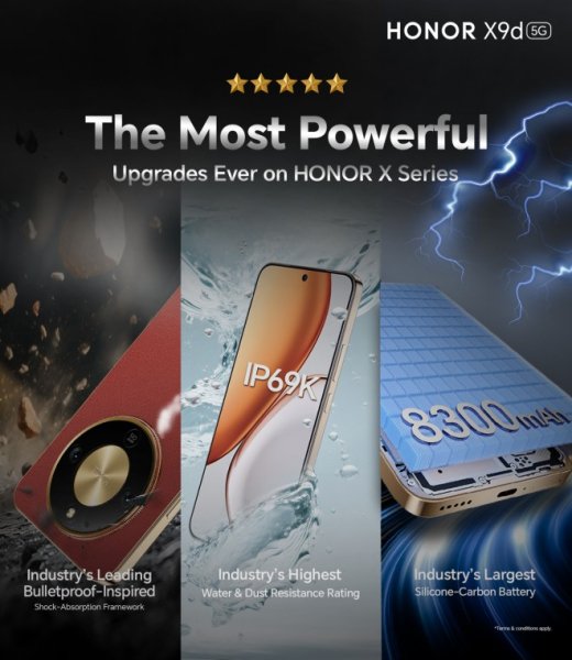 Honor X9d launch date confirmed 