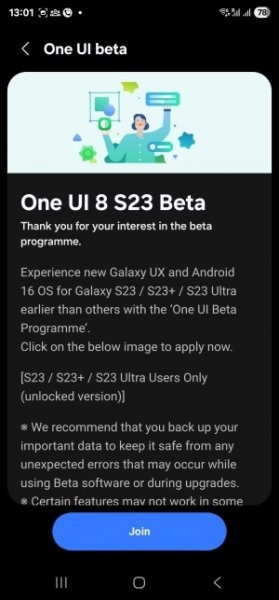 First One UI 8 beta arrives on Galaxy A36, A35, A55 and A54, Galaxy S23 series too 