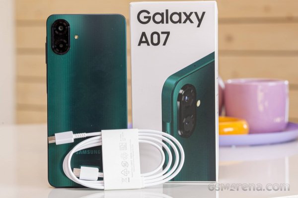 Samsung Galaxy A07 4G in for review 