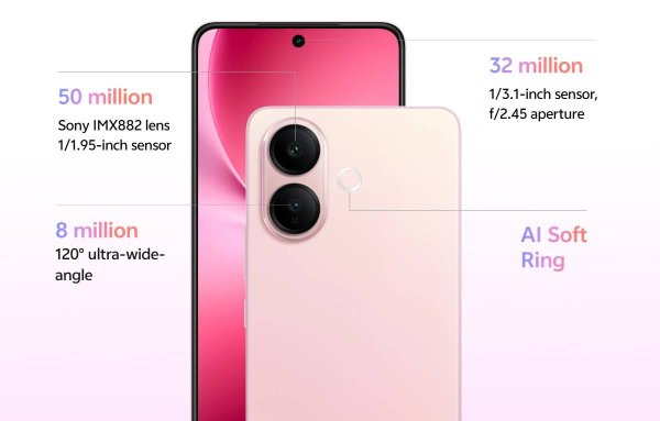 vivo V60 Lite 5G brings a more powerful chipset, adds HDR10+ support to the 6.77" screen 