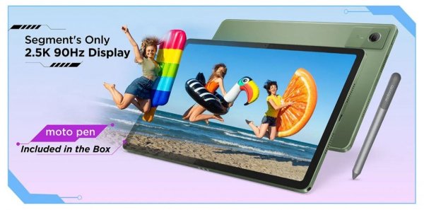 Moto Pad 60 Neo is official with 11-inch screen, bundled stylus 