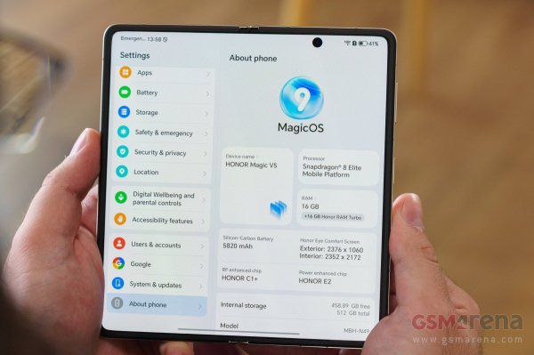 Honor Magic V5 outsells its predecessor by 75% in Europe 