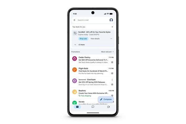 Gmail gets a new Purchases view and a more relevant Promotions tab 