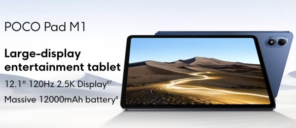 Poco Pad X1 and Pad M1 to debut alongside F8 series 