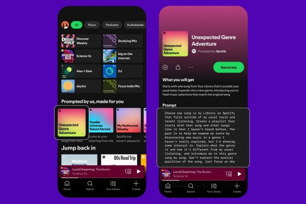Spotify&rsquo;s new Prompted Playlist feature lets you control the algorithm 